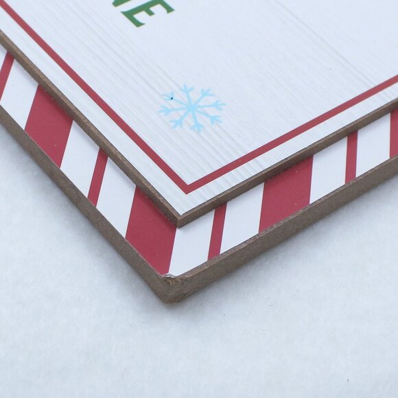 Santa Claus Reindeer Air Mail 8" x 10" Wall Hanging or Wreath Attachment - Picture 4 of 8